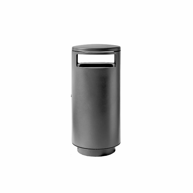 Bica Model 5077 Affaldsbeholder 125 liter Sort antracit