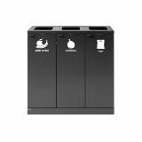Piktogram Grønt affald 15x15 cm Konturskåret Hvid