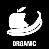 Piktogram Organic 15x15 cm Konturskåret Hvid 