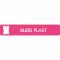 Piktogram Blød plast 16x3 cm Selvklæbende Lyserød 