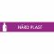 Piktogram Hård plast 16x3 cm Magnetisk Lilla