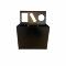 Bica Model 849 Affaldssortering 3x30 liter Formede indkast Sort