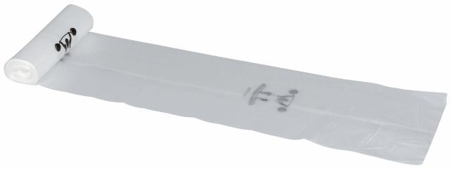 Plastikposer 100 liter LLPDE, virgin Transparent