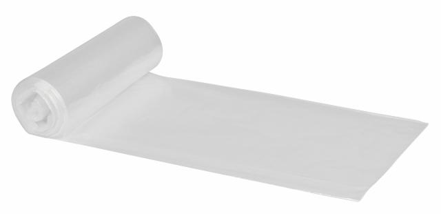 Plastikposer 120 liter LDPE, virgin Transparent 