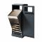 Bica Model 623 Affaldsbeholder 90 liter Lys antracit Dobbelt åbent indkast