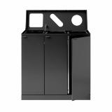 Bica Model 869 Affaldssortering 3x65 liter Formede indkast Antracit  