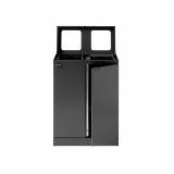 Bica Model 871 Affaldssortering 2x45 liter Åbne indkast Antracit
