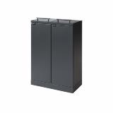 Bica Model 877 Affaldssortering 2x65 liter Løftelåg Antracit