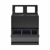 Bica Model 880 Affaldssortering 80 liter Op til 11 fraktioner Antracit