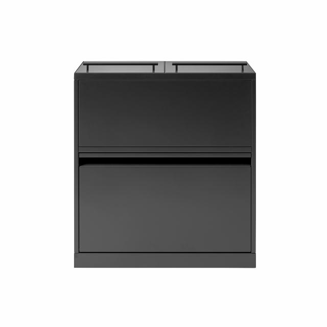 Bica Model 881 Affaldssortering 80 liter Løftelåg/Op til 11 fraktioner Antracit