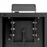 Bica Model 974 Affaldssortering 2x65 liter Fodpedal/åbent indkast Antracit 