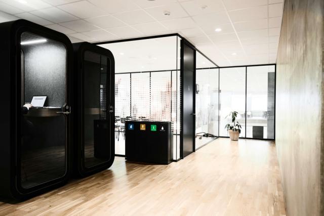 Bica Model 950 Affaldssortering 2x65 + 2x45 liter Med hylder Antracit