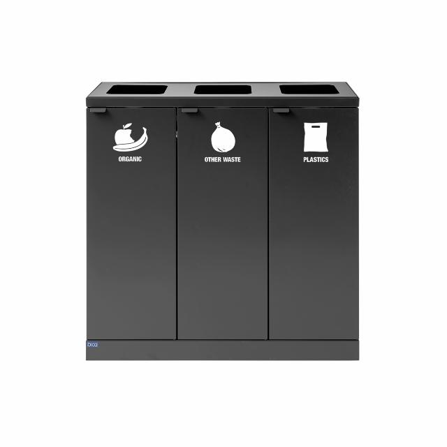 Piktogram Organic 15x15 cm Konturskåret Hvid