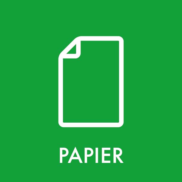 Piktogram Papier 12x12 cm Magnetisk Grøn