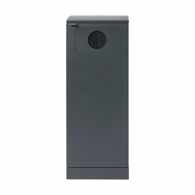 Bica Model 622 Affaldsbeholder 90 liter Lys antracit Dobbelt flaskeindkast