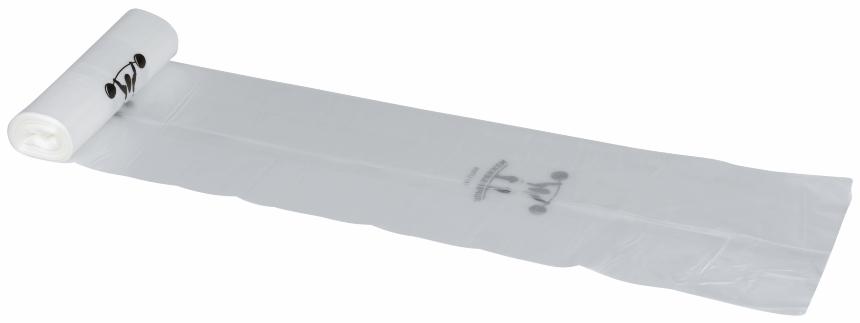 Plastikposer 100 liter LLPDE, virgin Transparent